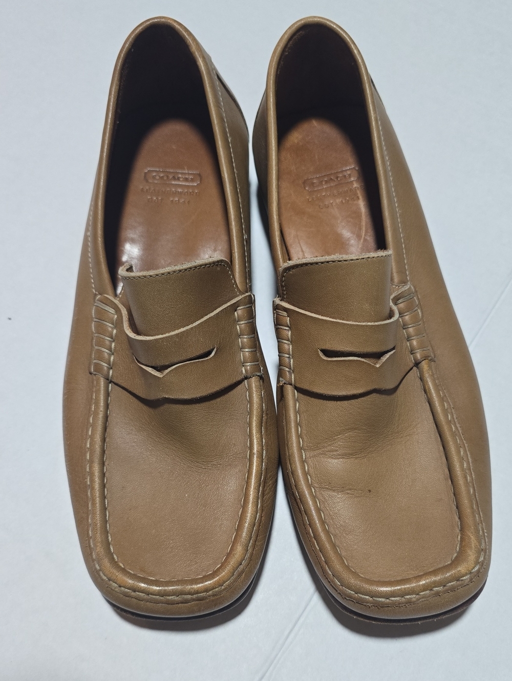 Vintage Coach Parker Penny Loafers Mens 8.5D Italy(OBO)